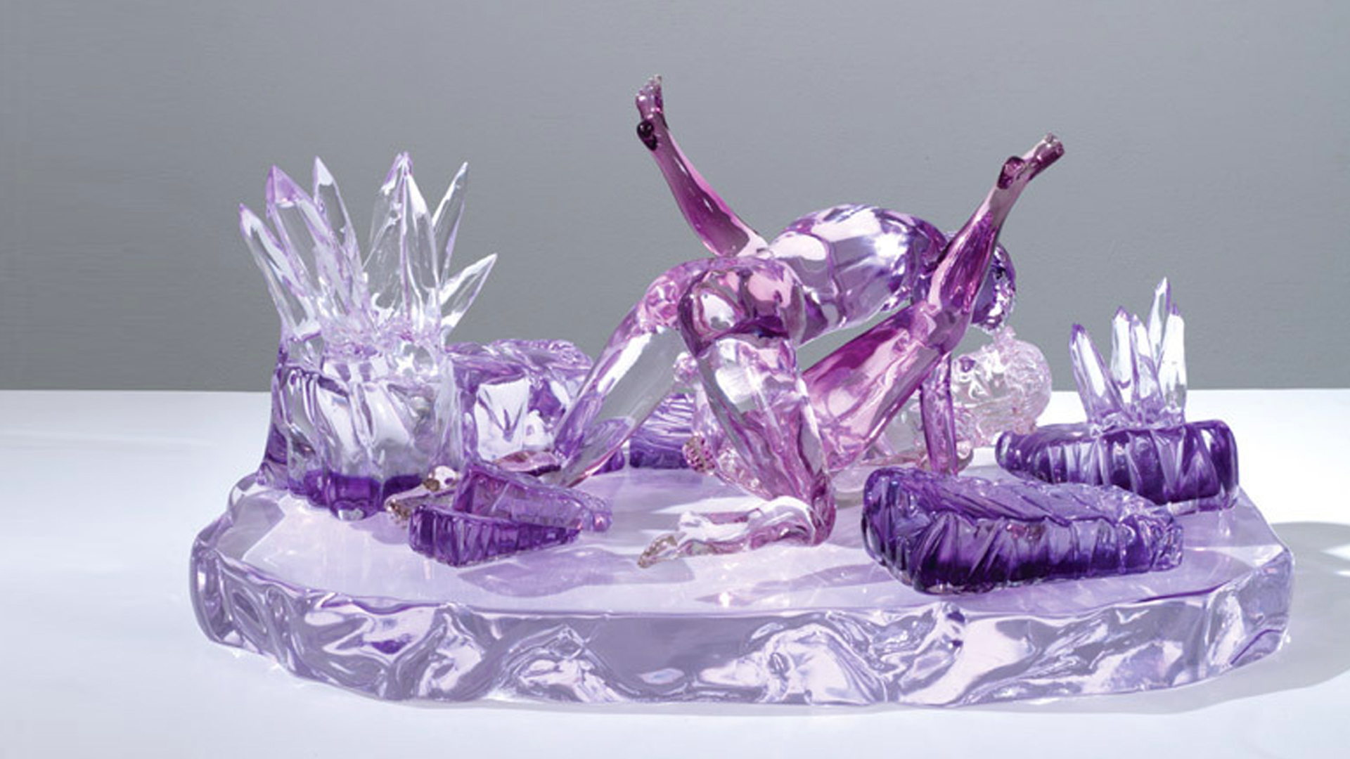 Jeff Koons / Violet Ice (Kama Sutra)
